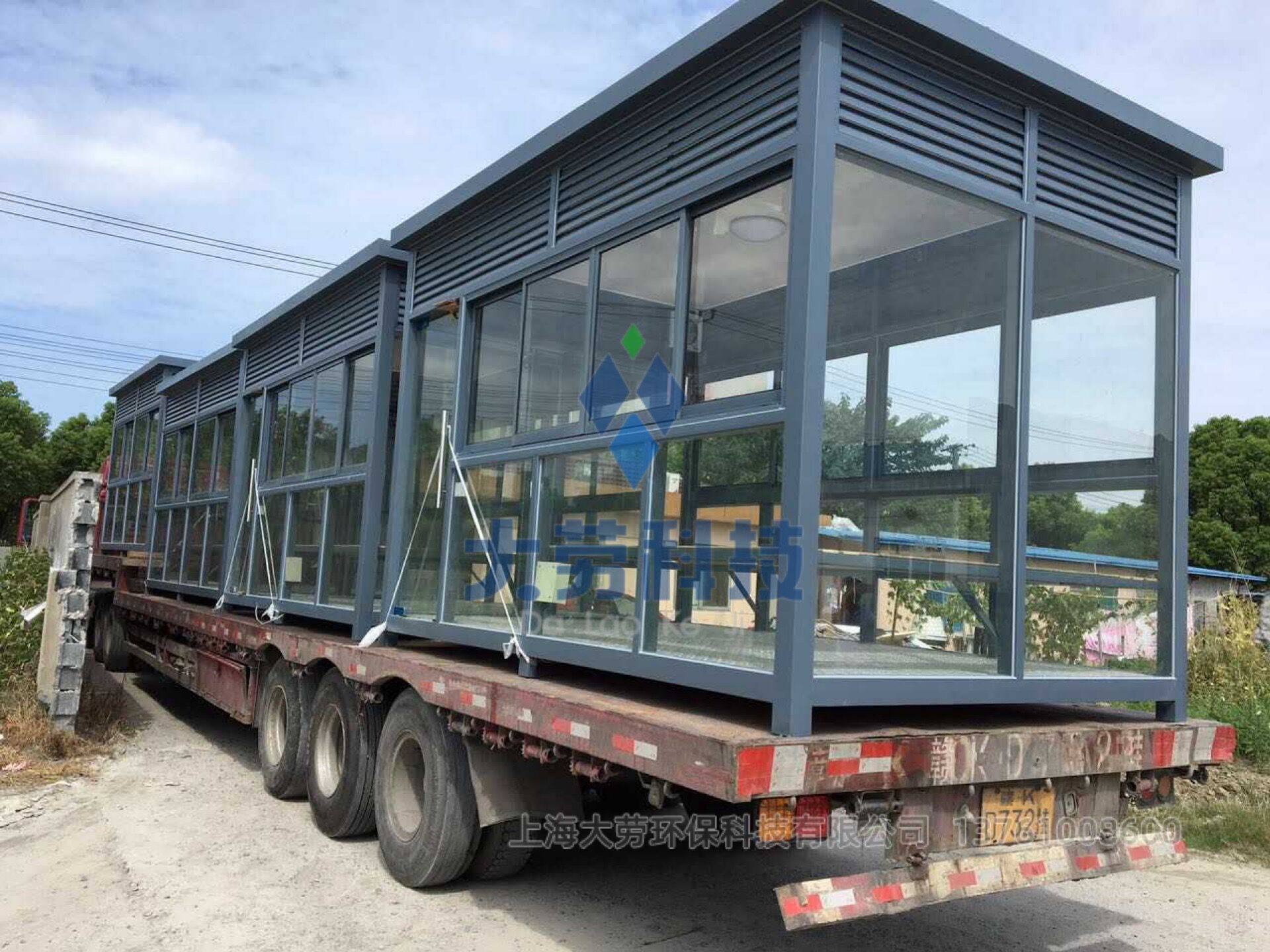 工厂公司吸烟亭图片案例